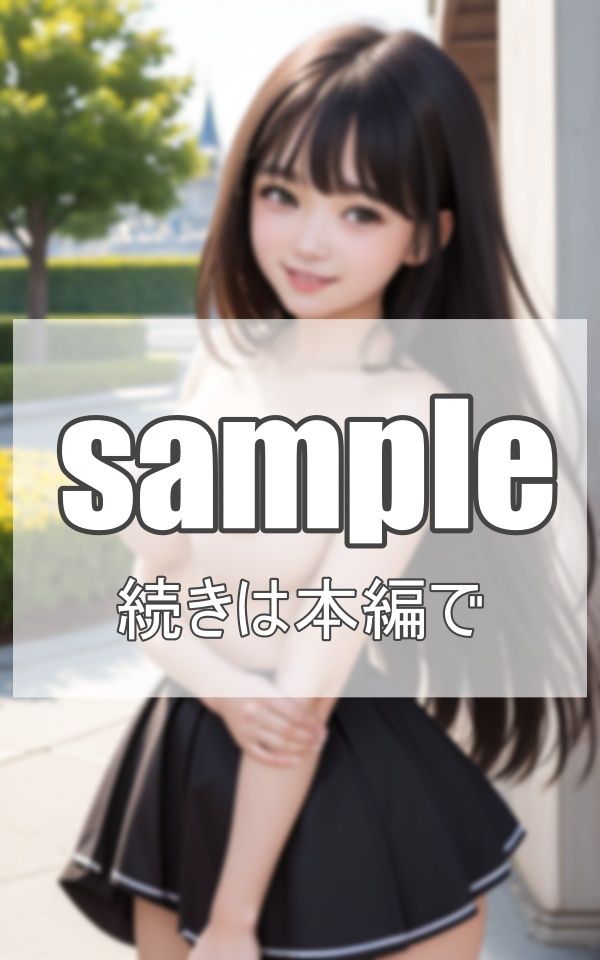 露出狂の少女たちと屋外撮影会 サンプル4ページ目