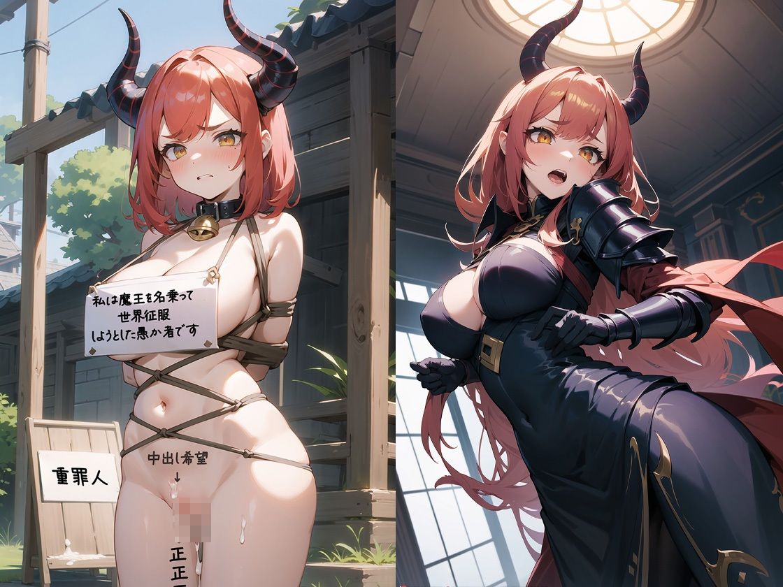 女体化おしおき魔王様 サンプル7ページ目