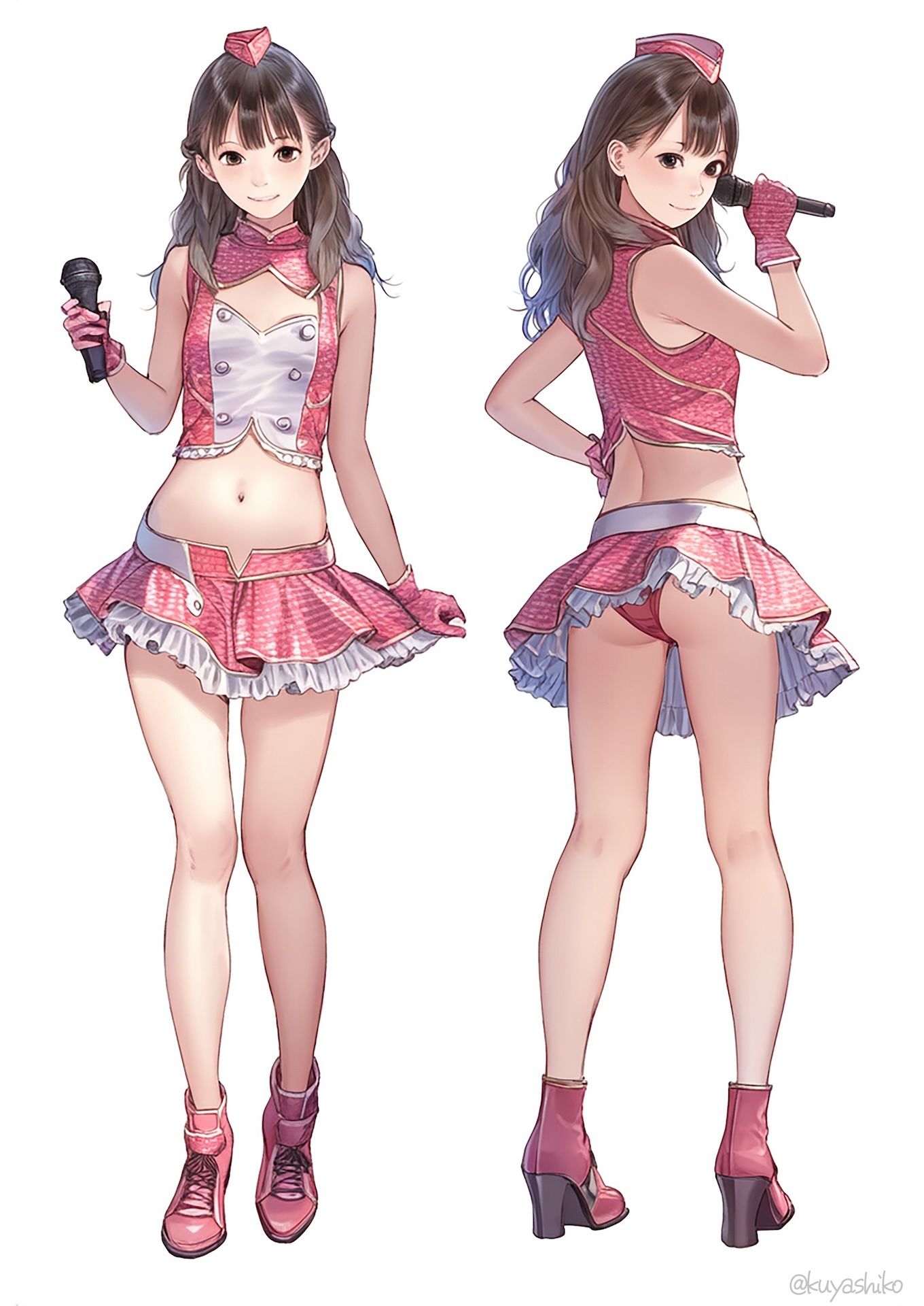 アイドルのパンツがどうしても見たい！ サンプル1ページ目