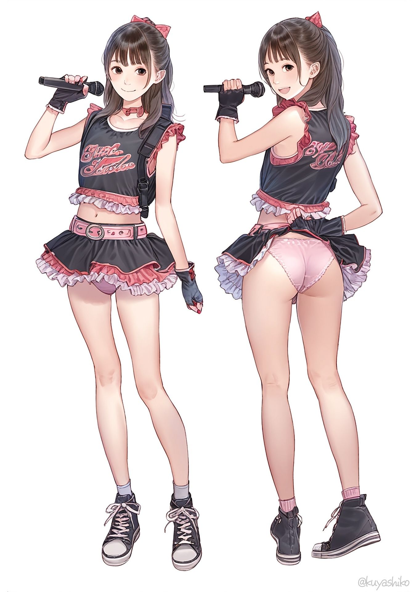 アイドルのパンツがどうしても見たい！ サンプル2ページ目