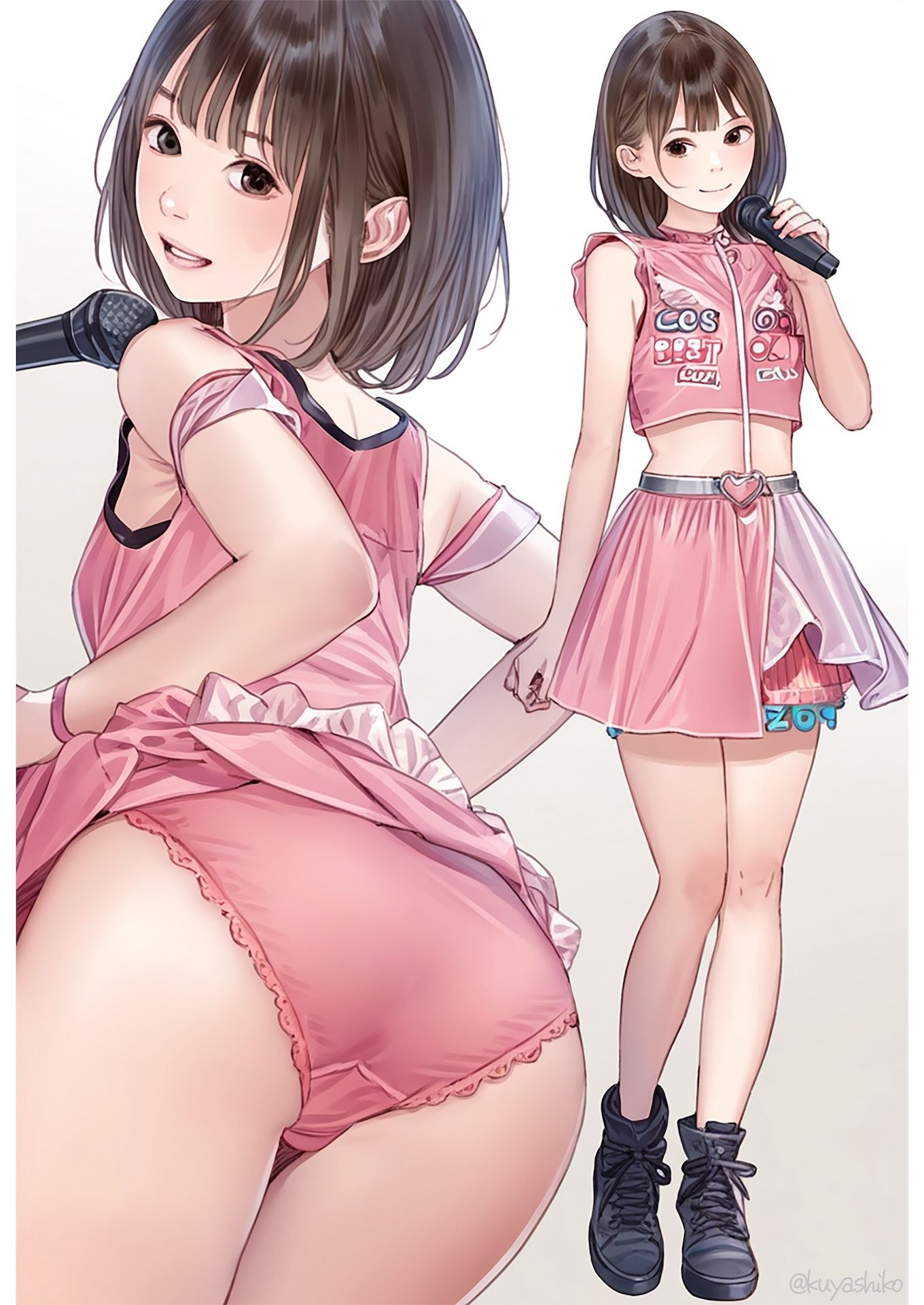 アイドルのパンツがどうしても見たい！ サンプル3ページ目