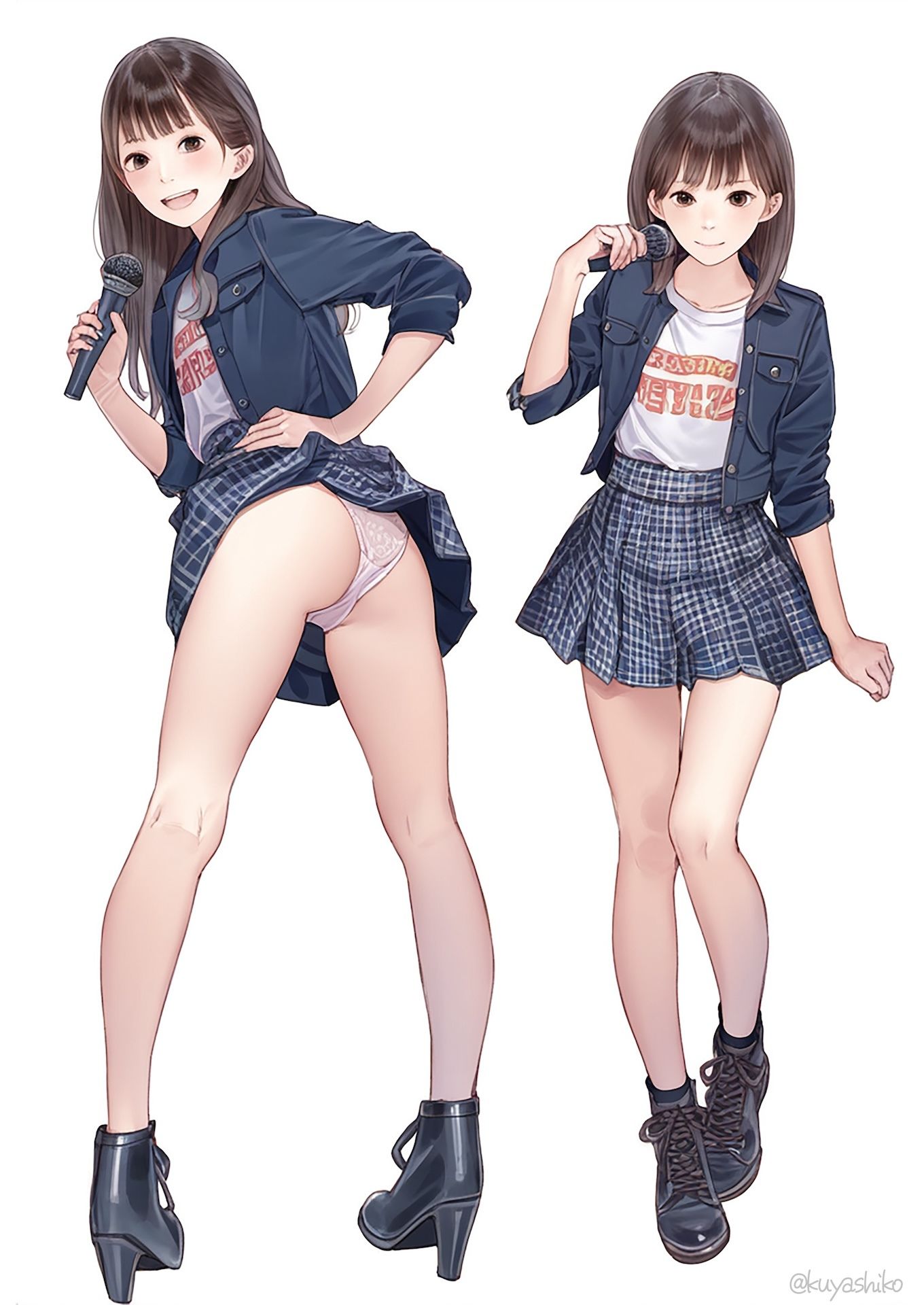 アイドルのパンツがどうしても見たい！ サンプル4ページ目
