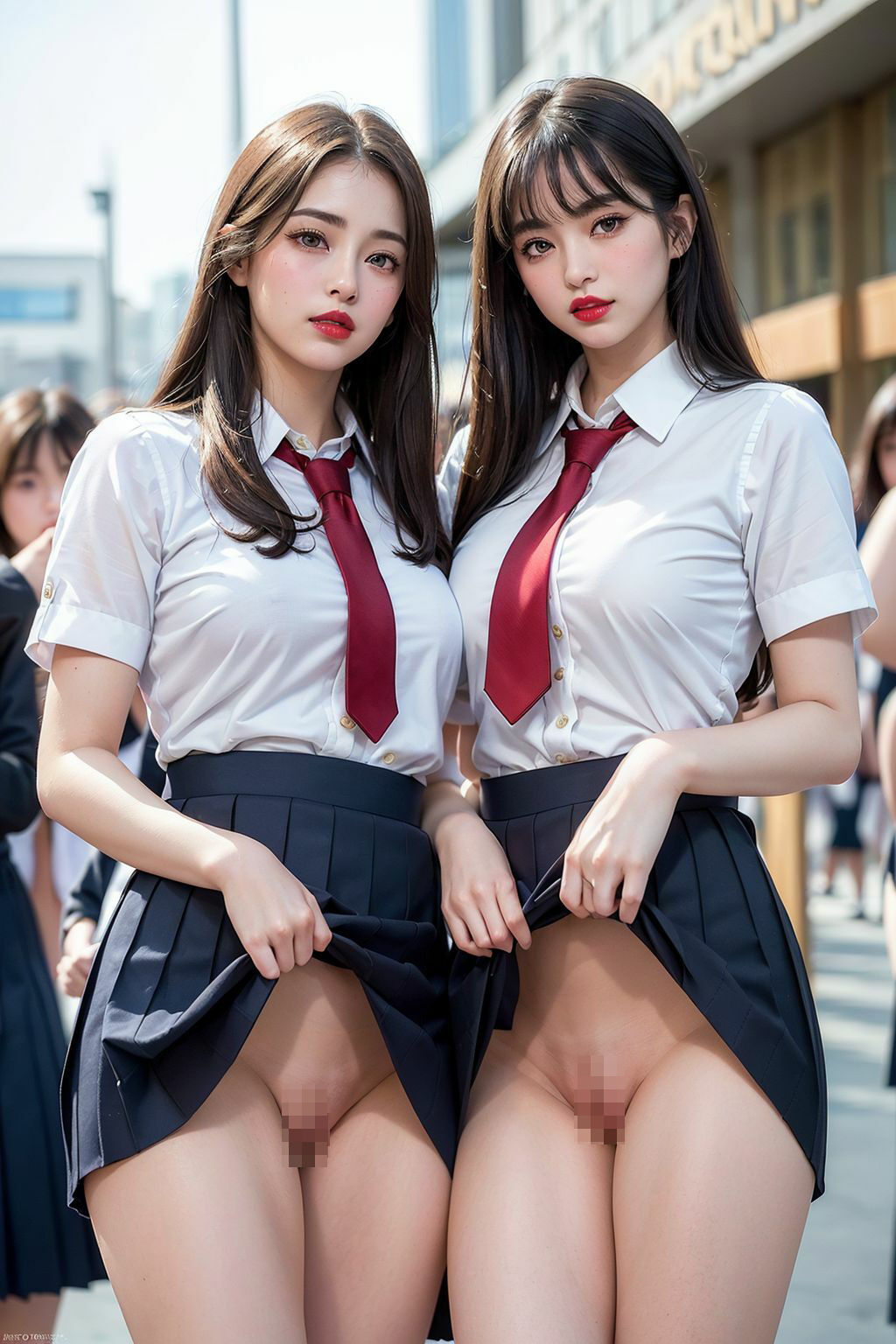 清楚系制服美女の乱れた放課後 サンプル5ページ目