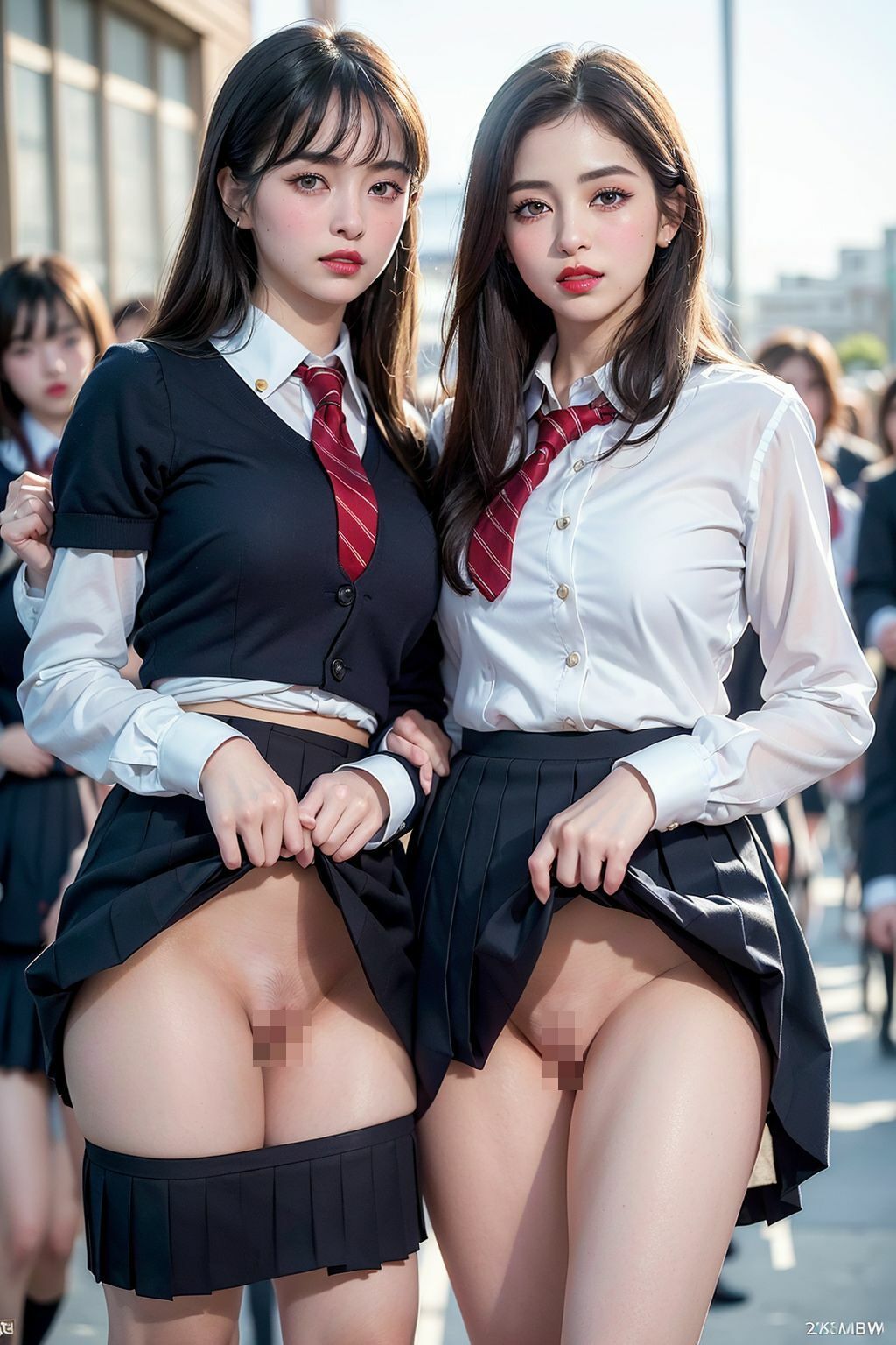 清楚系制服美女の乱れた放課後 サンプル6ページ目