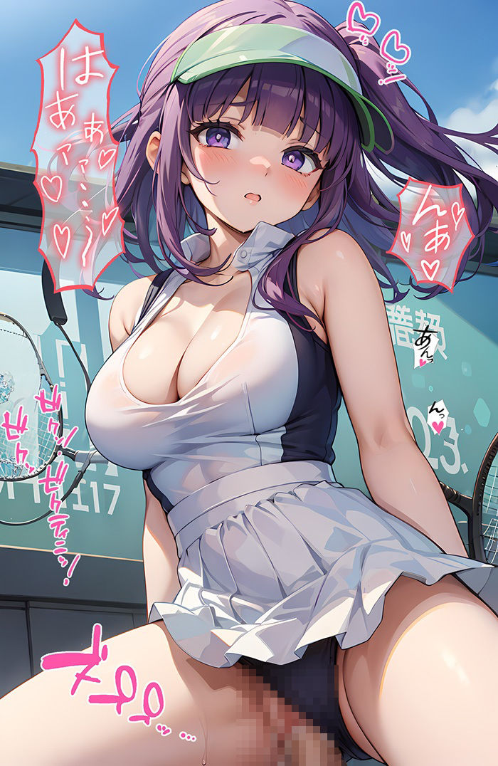 テニスえっちVOl.1 サンプル2ページ目