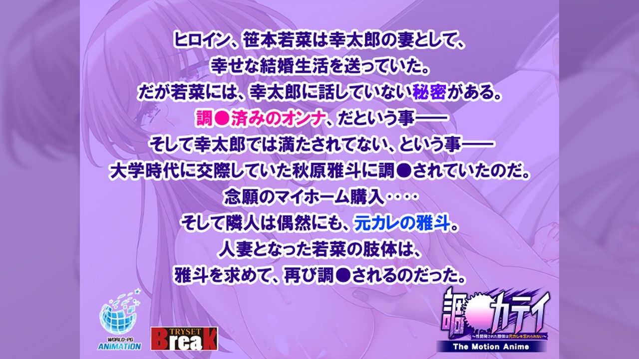 調●カテイ〜性開発された肢体は元カレを忘れられない〜 -The Motion Anime- サンプル1ページ目