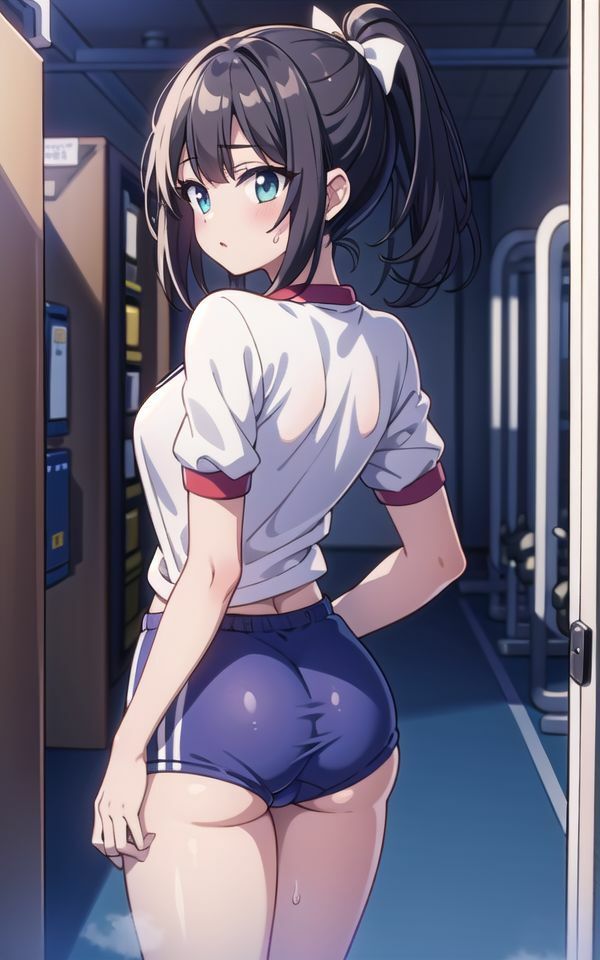 覗き見体育会系少女の汗と愛液の匂い サンプル2ページ目