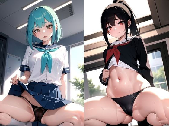 用務員さんは汗かき制服美少女たちのおパンツを検査しないといけない3 サンプル5ページ目
