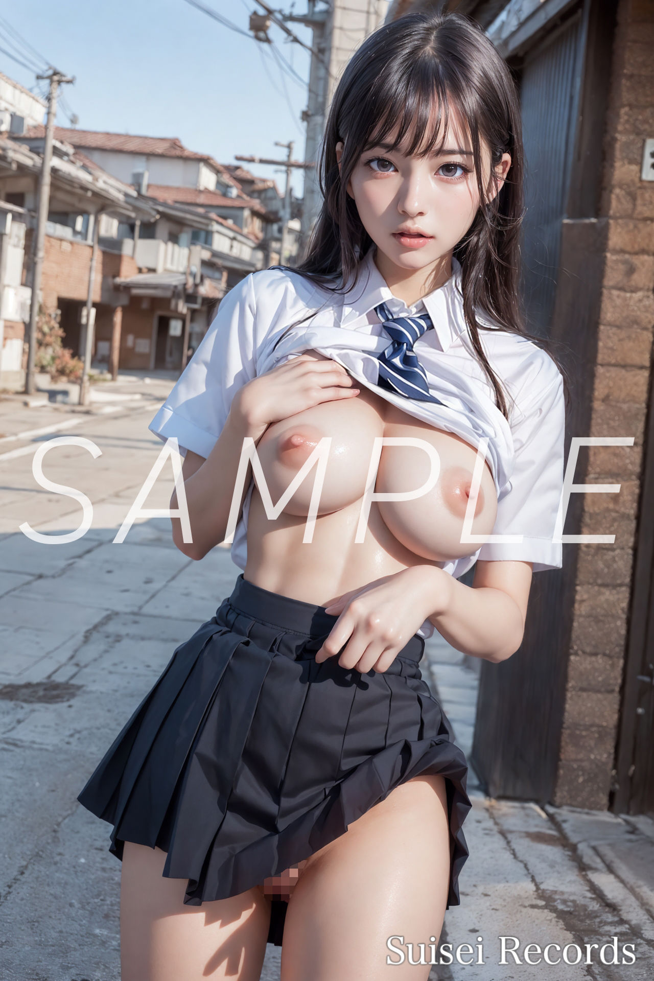 制服J○総集編I着衣ハメ撮り＆露出エッチ サンプル5ページ目