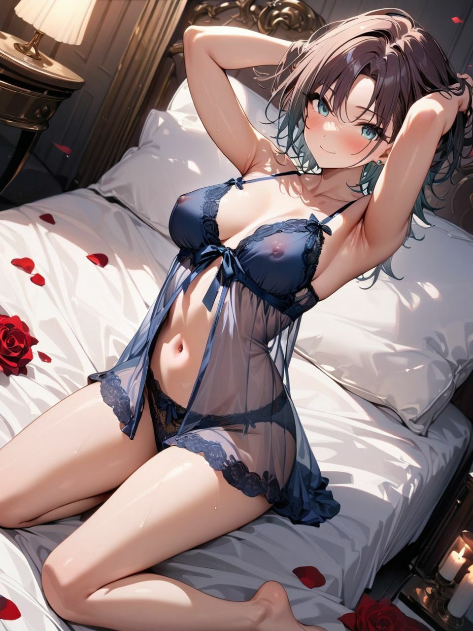 浅倉透セクシーランジェリーグラビアCG集 サンプル5ページ目