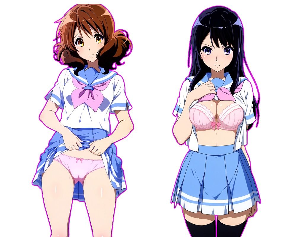 響け！ユーフォニ〇ム 高坂〇奈＆黄前久〇子 エロCG集 サンプル1ページ目