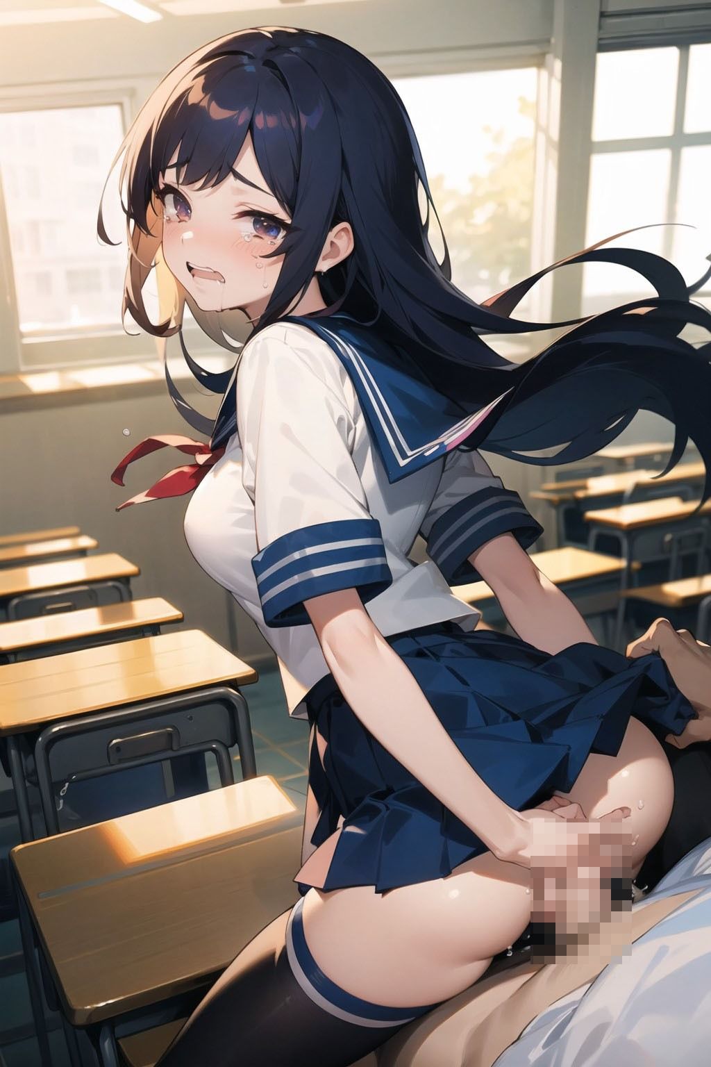 生意気JKおしおきin放課後 サンプル6ページ目