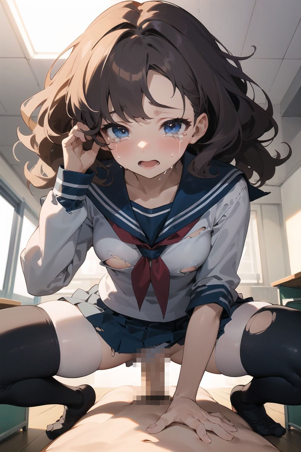 生意気JKおしおきin放課後2 サンプル4ページ目