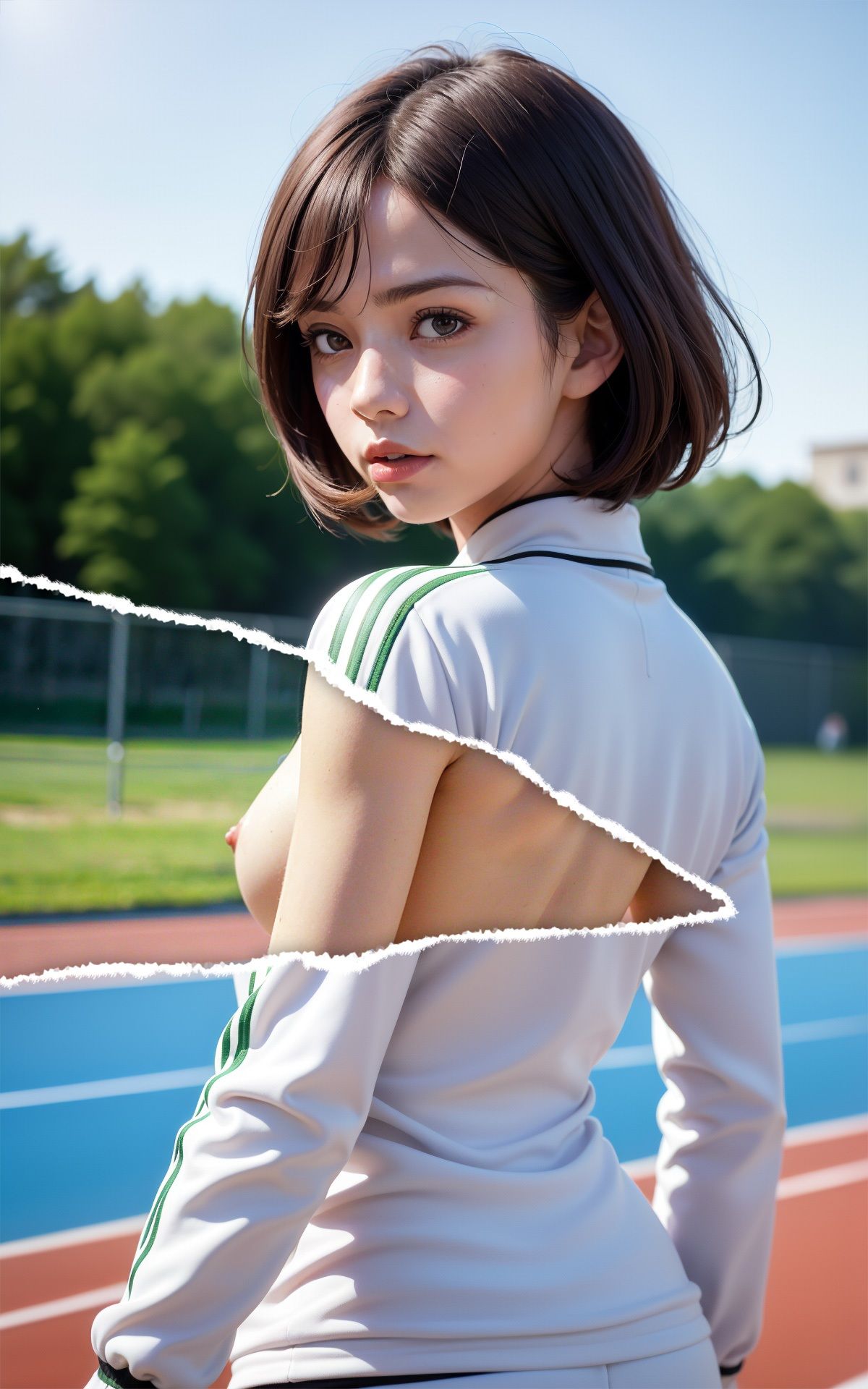 妄想撮りおろし！セクシージャージ編 サンプル3ページ目