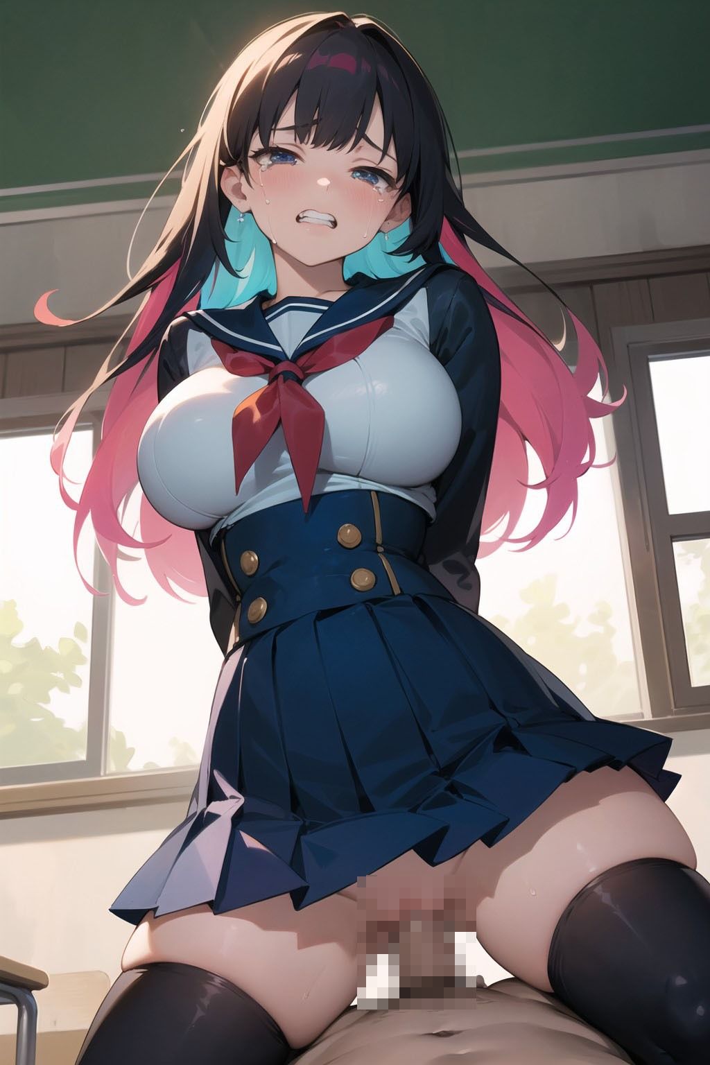 生意気JKおしおきin放課後3 サンプル4ページ目
