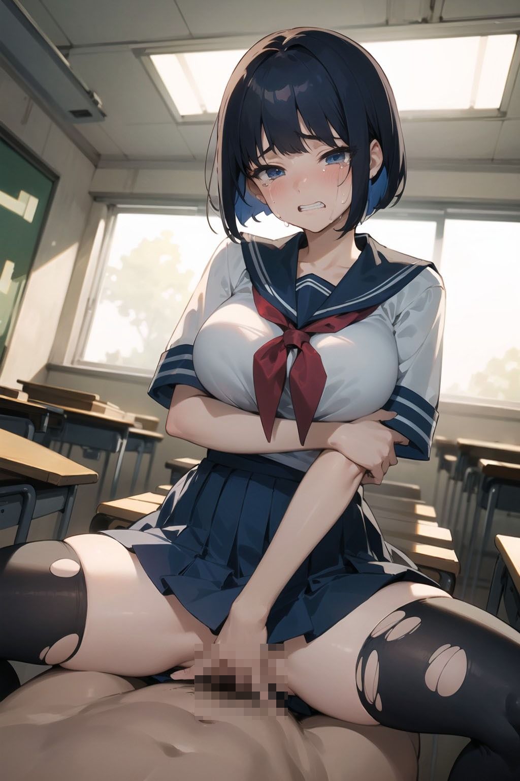 生意気JKおしおきin放課後3 サンプル8ページ目