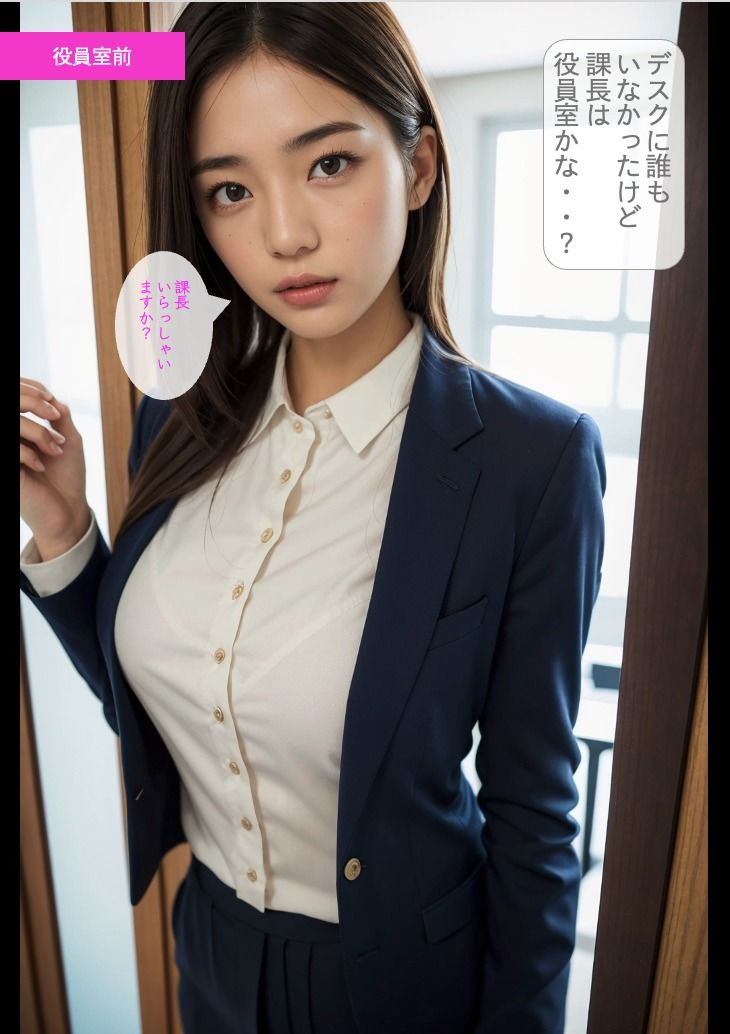 ［ストーリー＋大量画像］爆乳な美人新入社員は性欲処理課で中出しザーメン便器担当 サンプル5ページ目