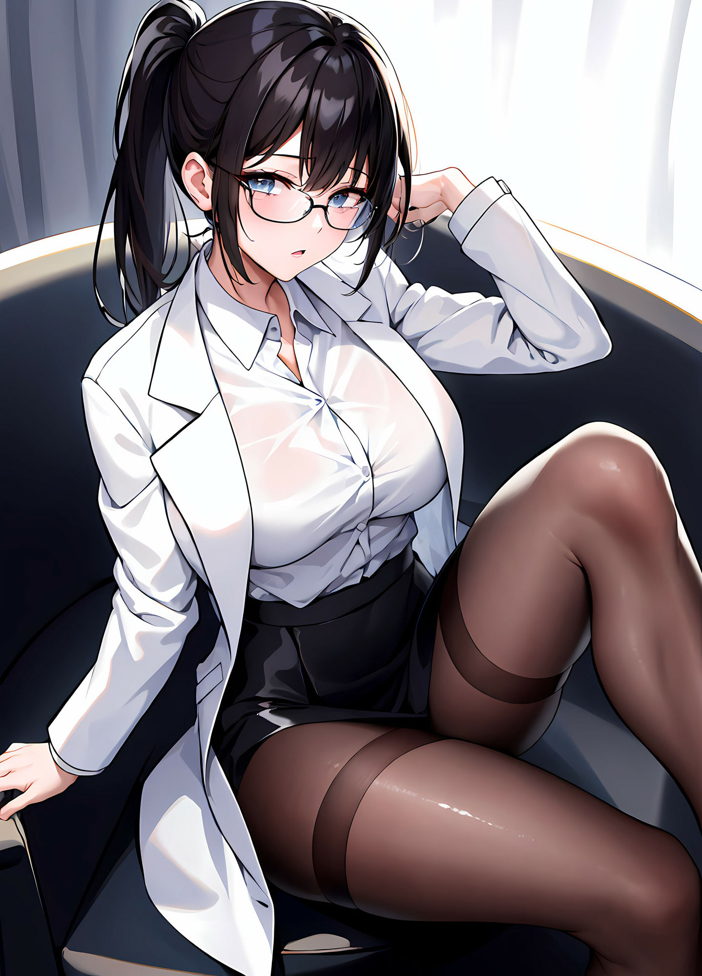 クールな女医もちんぽには勝てない。 サンプル1ページ目
