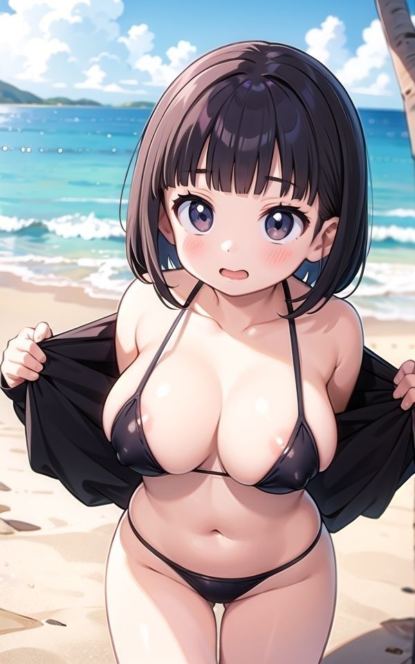 巨乳グラドルのポロリにボッキしちゃいましてね サンプル2ページ目