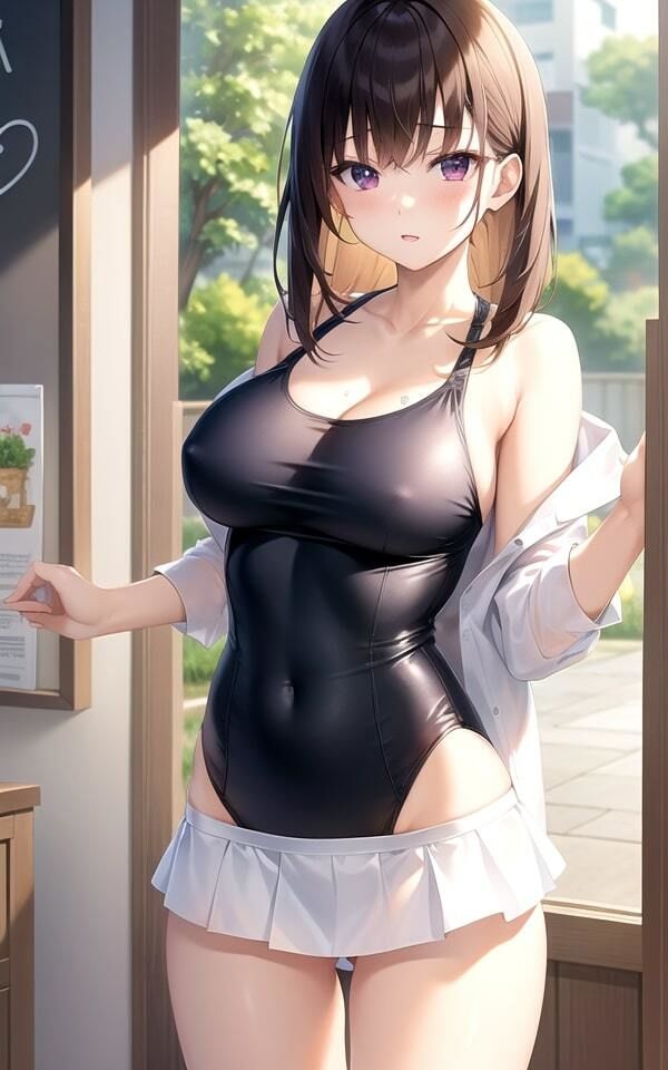 スクール水着の美少女たち サンプル3ページ目