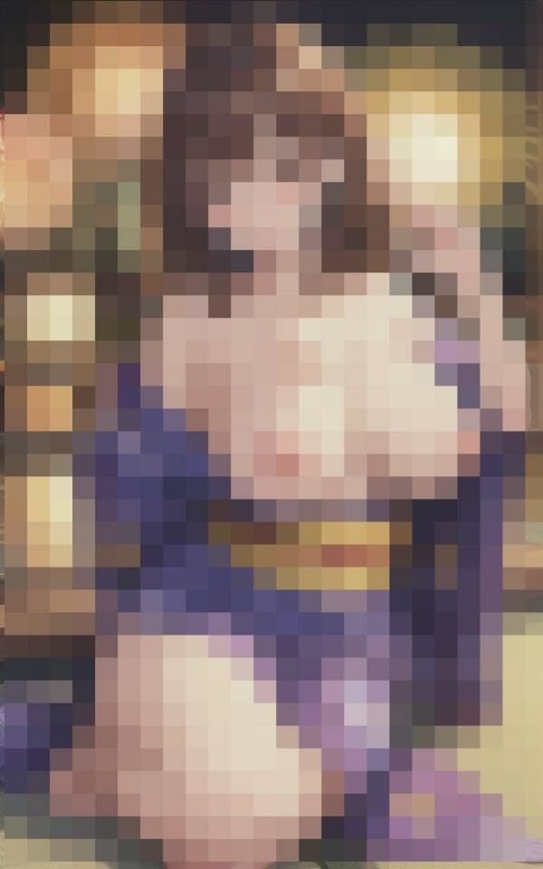 お祭りデート 夜の巨乳美女 サンプル1ページ目
