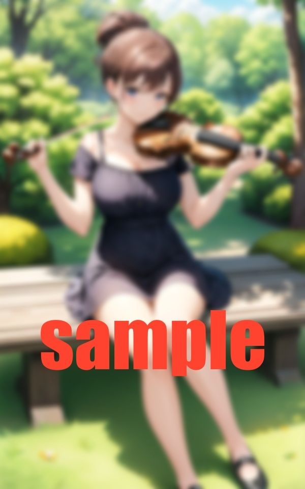 Music Festival目のやり場に困る バイオリン演奏 サンプル1ページ目