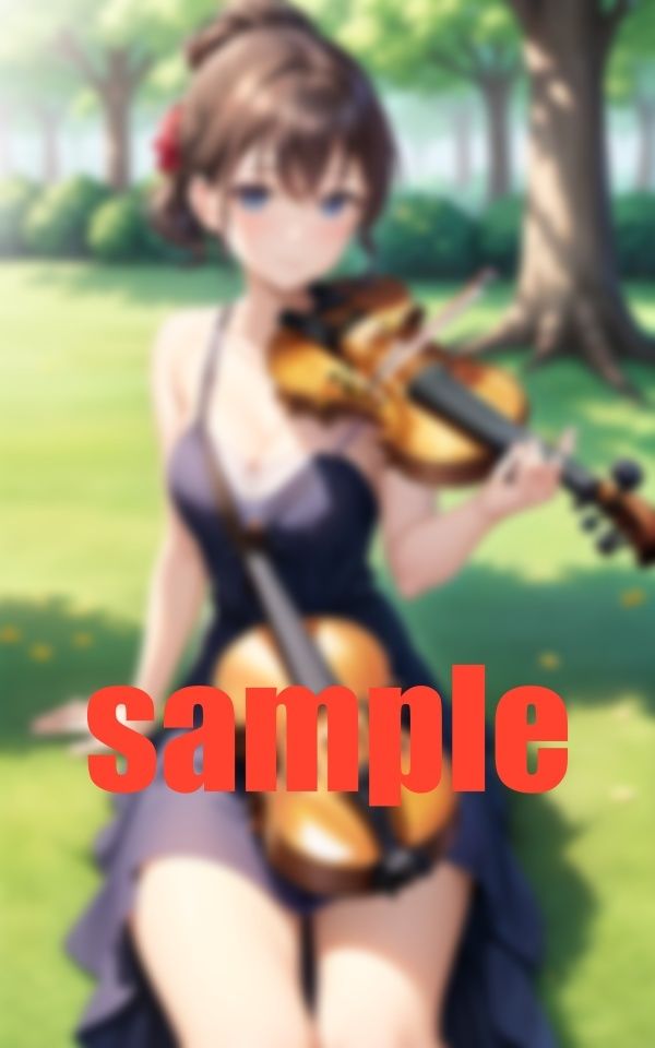 Music Festival目のやり場に困る バイオリン演奏 サンプル2ページ目