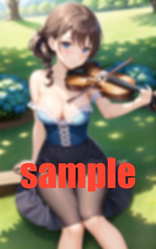 Music Festival目のやり場に困る バイオリン演奏 サンプル5ページ目