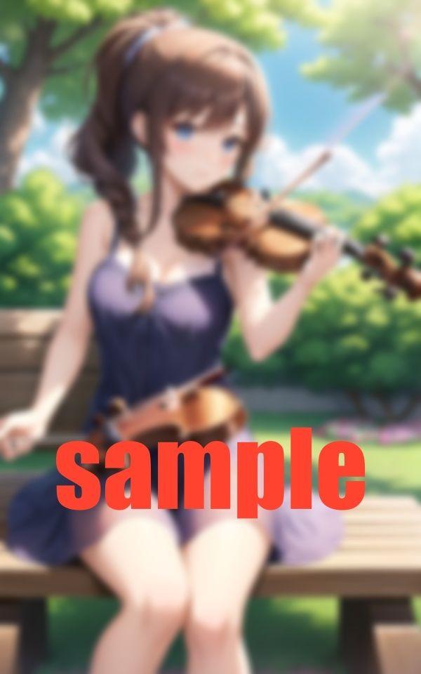 Music Festival目のやり場に困る バイオリン演奏 サンプル8ページ目