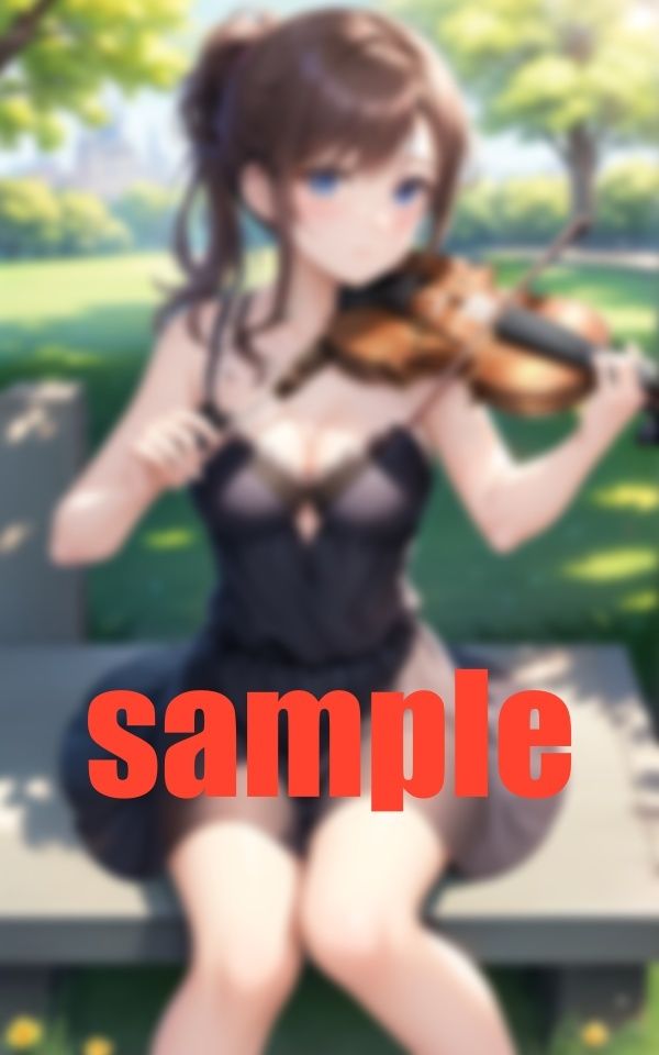 Music Festival目のやり場に困る バイオリン演奏 サンプル9ページ目