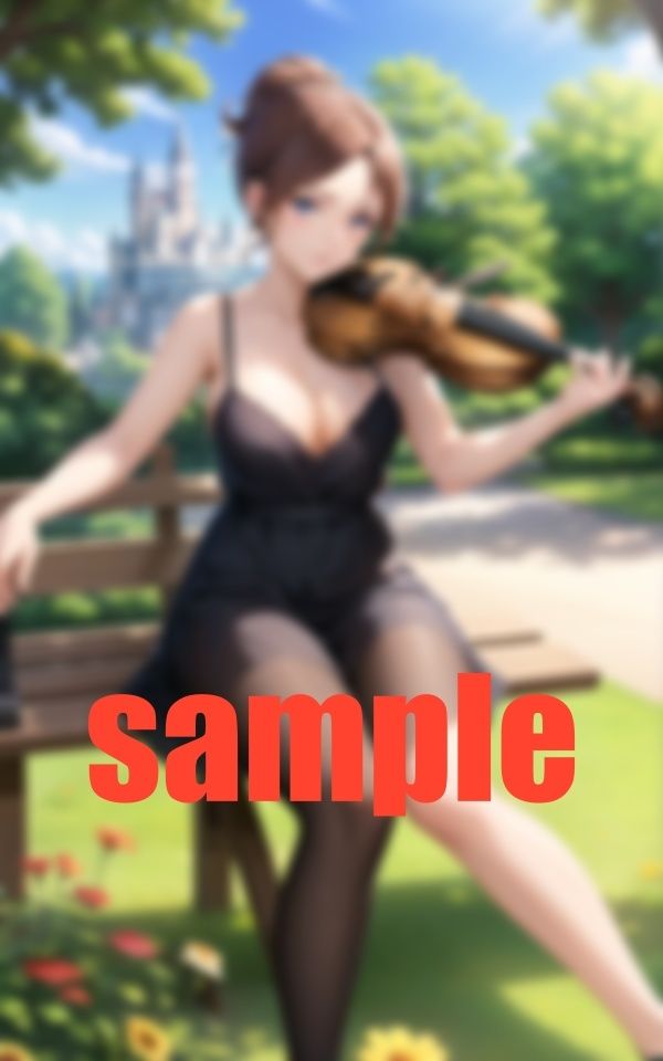 Music Festival目のやり場に困る バイオリン演奏 サンプル10ページ目