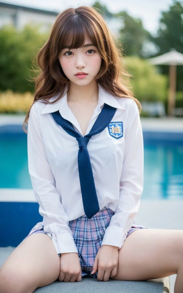 座り方が素敵すぎる美女 AIグラビア写真集 サンプル7ページ目