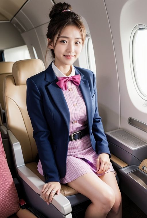グラビア写真集｜国際線で働く美人CA サンプル1ページ目