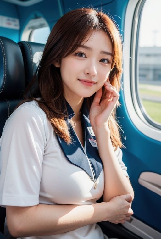 グラビア写真集｜国際線で働く美人CA サンプル6ページ目