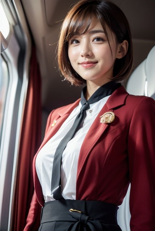 グラビア写真集｜国際線で働く美人CA サンプル8ページ目