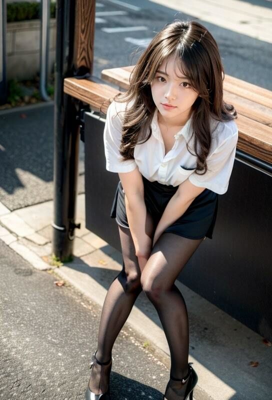 パンスト美脚のお姉さんお漏らしする女は好きですか？第2弾 サンプル3ページ目