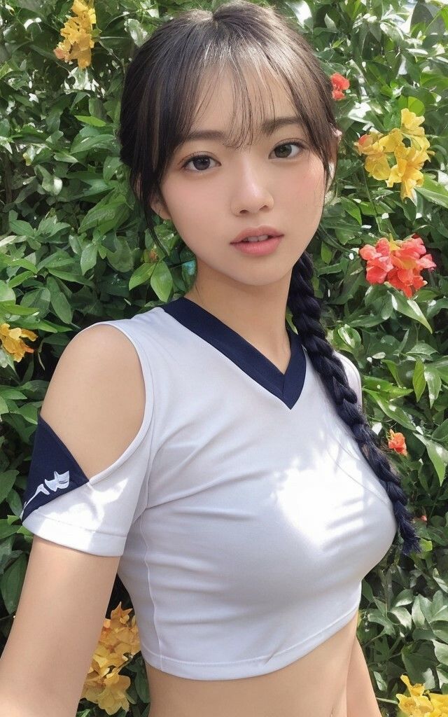 運動着姿が素敵な美女 AIグラビア写真集 サンプル1ページ目