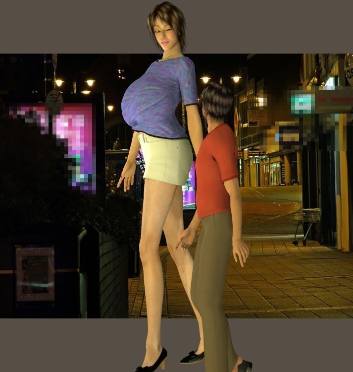 巨女 奈々 サンプル1ページ目