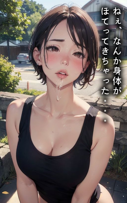 真夏に出会ったタンクトップ美女〜絡み合う肉体の記憶〜（全167ページ） サンプル7ページ目