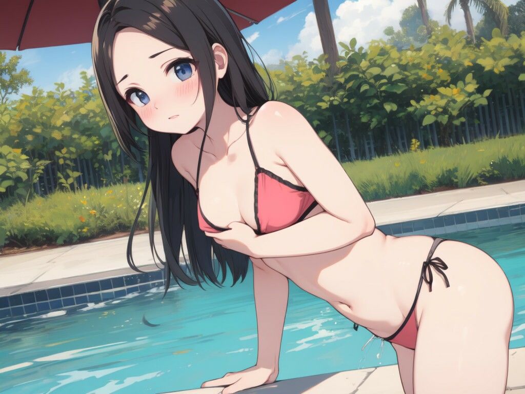 水着乙女 サンプル1ページ目
