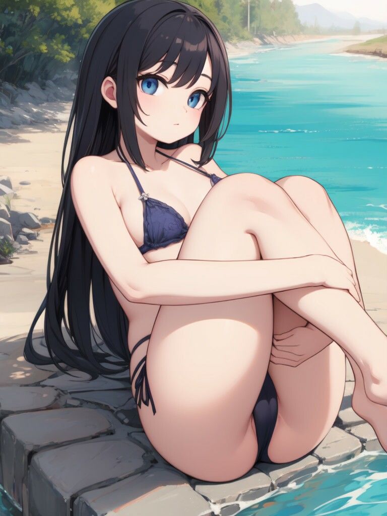 水着乙女 サンプル2ページ目