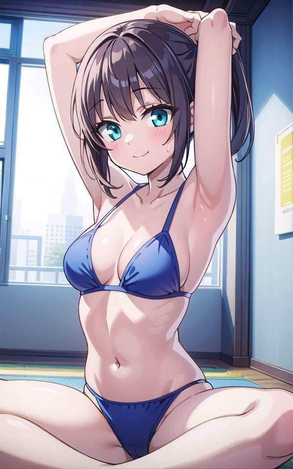 グラビア水着を脱がしちゃおう★人気グラドルは水着の下まで鍛えてるっ！ サンプル1ページ目