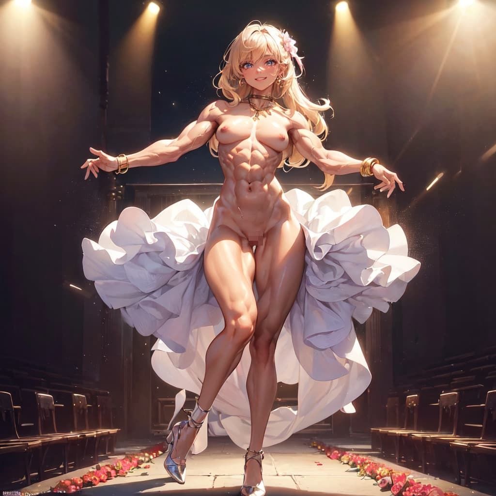 もしも全裸美少女だらけのヌードボディビルディングコンテストがあったら3 サンプル8ページ目