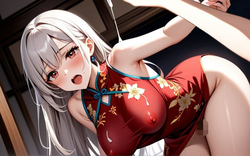 美女のエロいチャイナドレス！ サンプル1ページ目