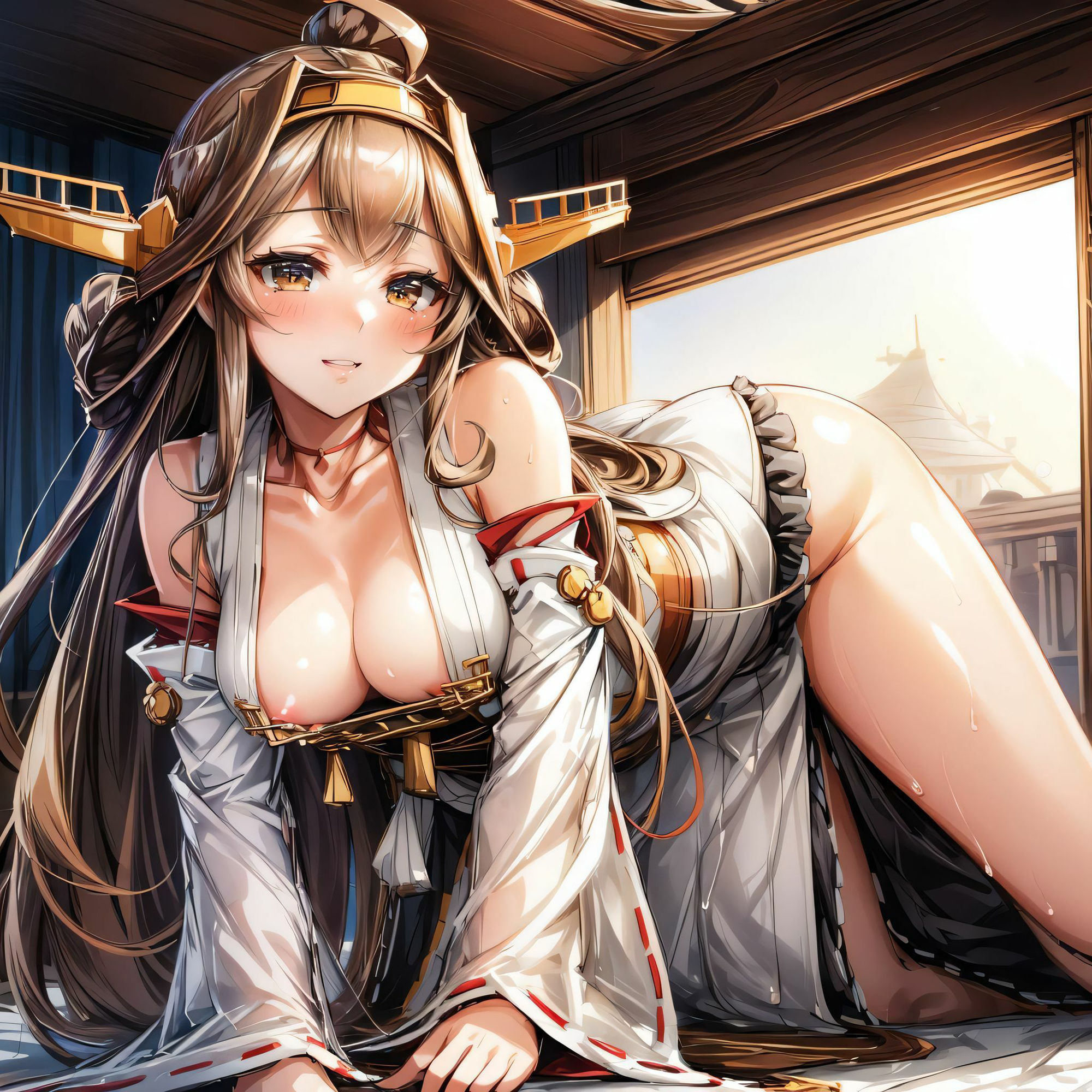 艦〇れ 金剛 SEX サンプル1ページ目