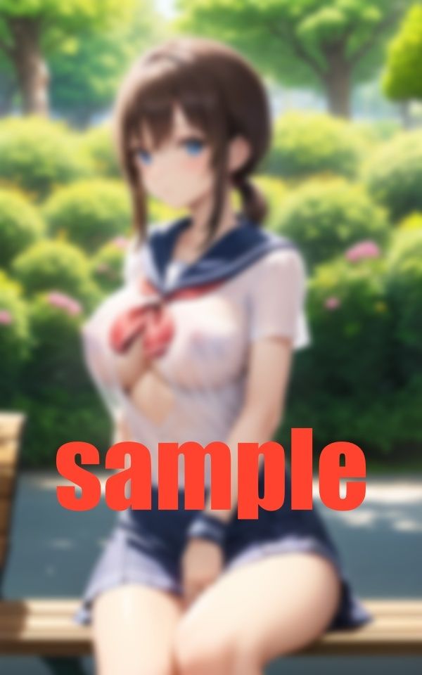 介抱！公園のベンチで うとうと女子 サンプル2ページ目