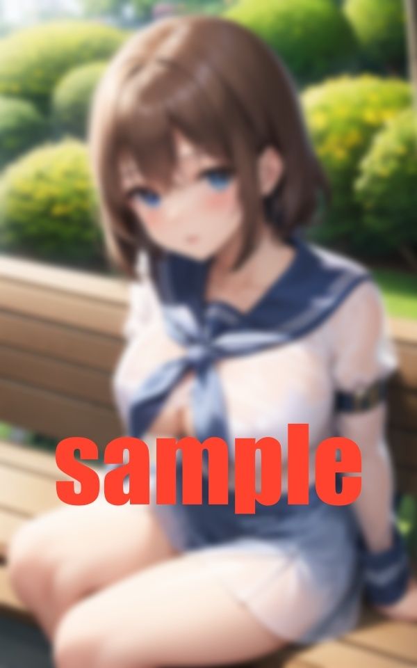 介抱！公園のベンチで うとうと女子 サンプル4ページ目