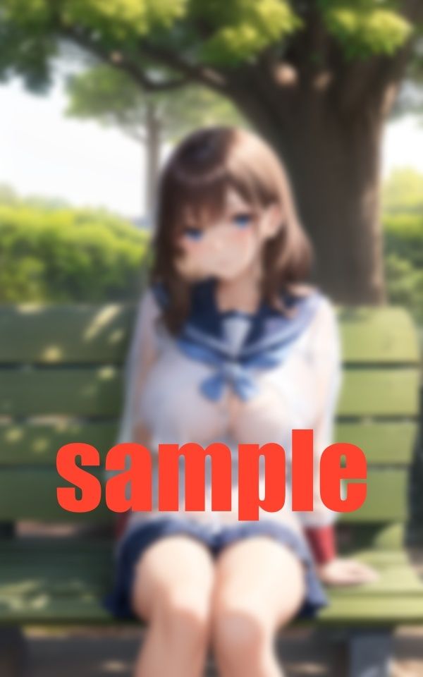 介抱！公園のベンチで うとうと女子 サンプル7ページ目