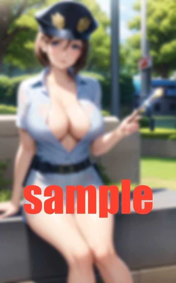 禁断の警ぱい触っても逮捕されない サンプル1ページ目