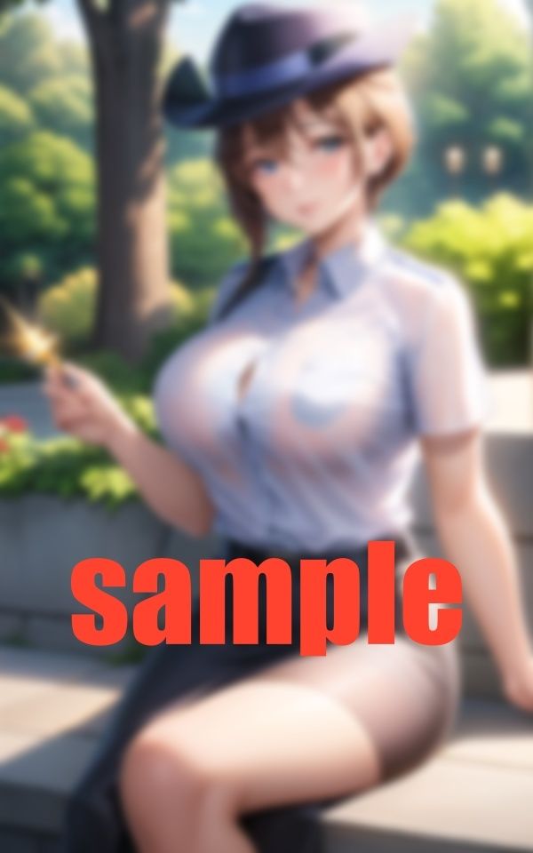 禁断の警ぱい触っても逮捕されない サンプル3ページ目